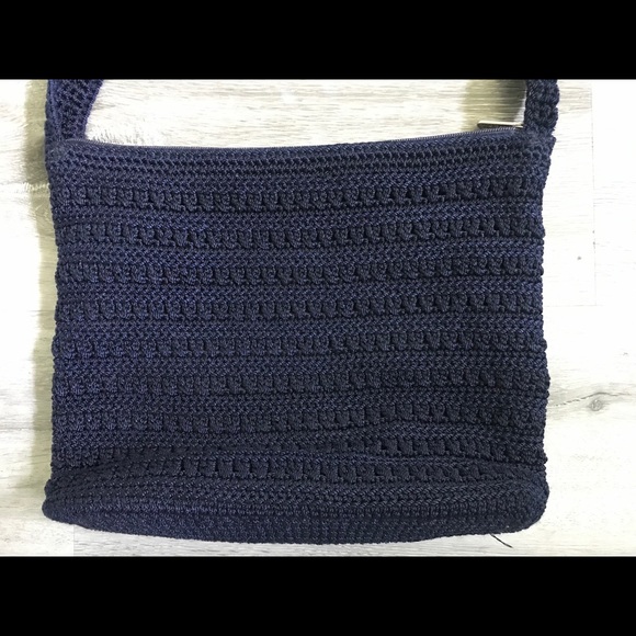 The Sak Navy Crotchet Purse - Picture 2 of 6